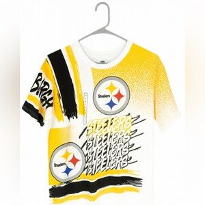 Pittsburgh Steelers NFL Boys’ Large (14-16) Graphic T-Shirt New With Tags
